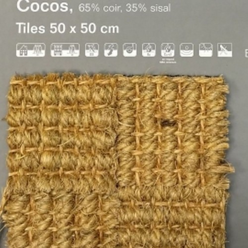 Покрытие Циновка плиточная Cocos -1